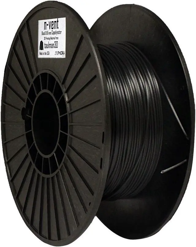 Main image of taulman3D N-vent Filament - 2.85mm, 1lb, Black