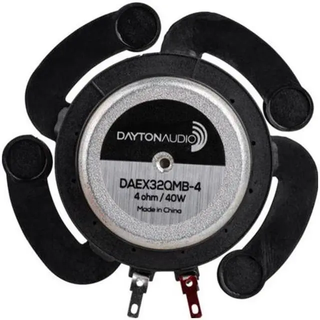Alt view image 7 of 11 - Dayton Audio DAEX32QMB-4 Quad Feet Mega Bass 32mm Exciter 40 295-264