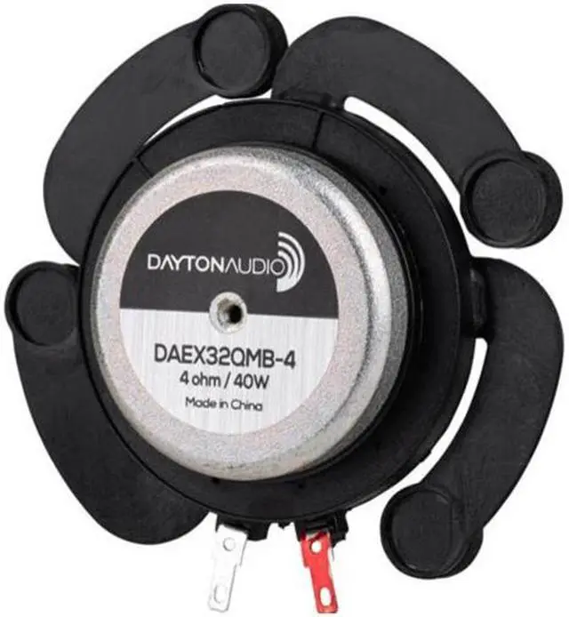 Alt view image 6 of 11 - Dayton Audio DAEX32QMB-4 Quad Feet Mega Bass 32mm Exciter 40 295-264