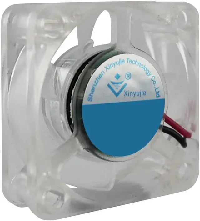 Main image of Genuine E3D 12V 30mm DC Fan with Cable - Clear