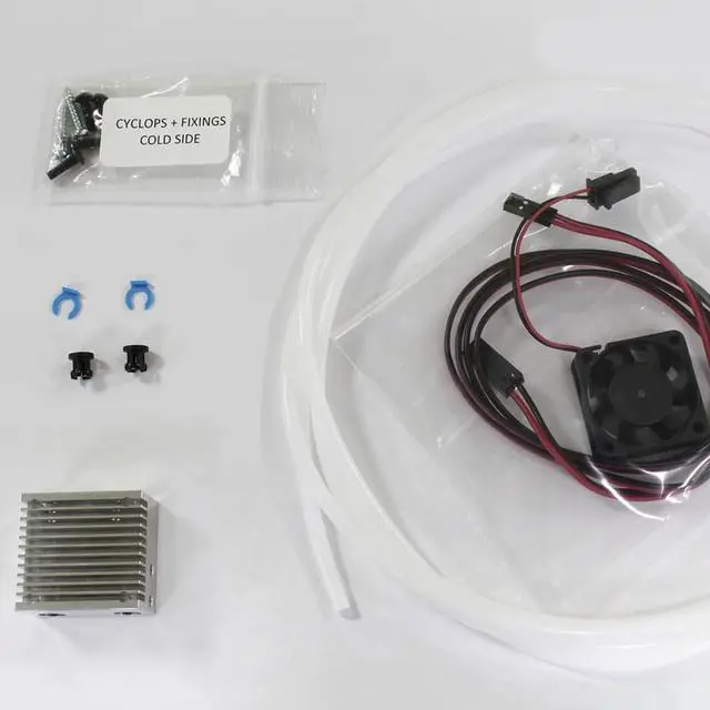 Alt view image 2 of 2 - Genuine E3D Cyclops+ Switching HotEnd - 24V, Air-Cooled