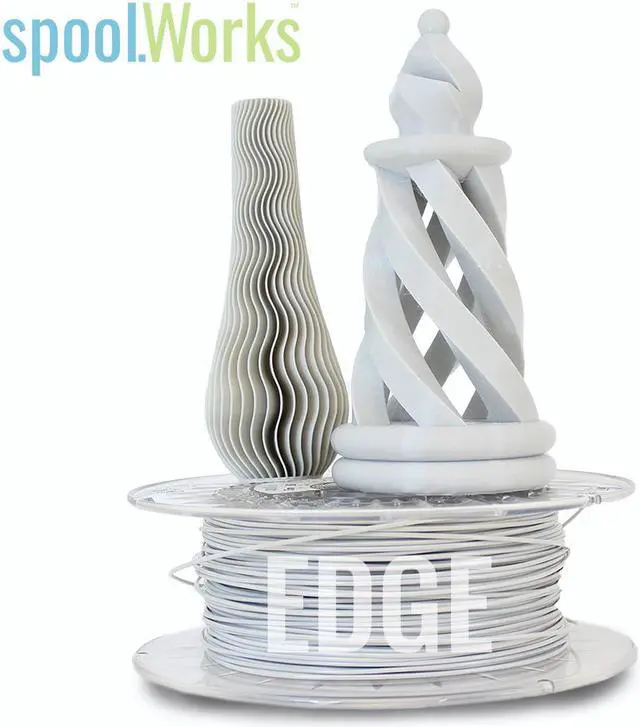 Main image of Genuine E3D spoolWorks EDGE Filament - 2.85mm, 750g, Light Grey06