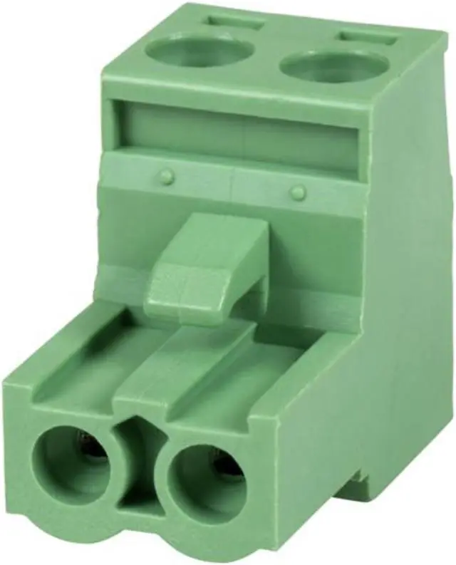 Alt view image 3 of 3 - Parts Express Phoenix Type Connector 2-Pole 5mm Pitch (4 Pack)