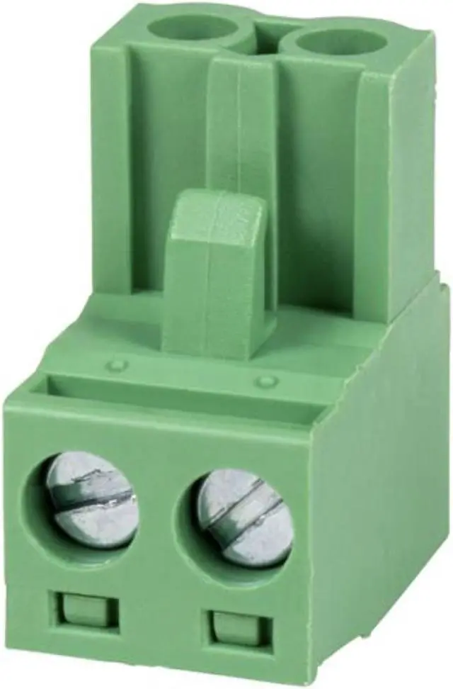 Main image of Parts Express Phoenix Type Connector 2-Pole 5mm Pitch (4 Pack)