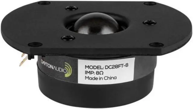 Alt view image 4 of 6 - Dayton Audio DC28FT-8 1-1/8" Silk Dome Truncated Tweeter 275-076