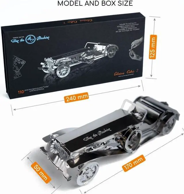 Alt view image 4 of 4 - Time for Machine Glorious Cabrio 2 Mechanical Model