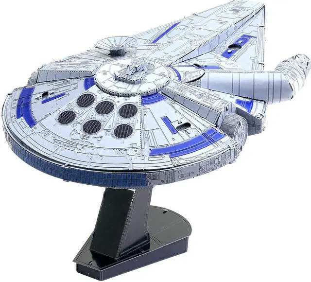 Alt view image 2 of 5 - Metal Earth Premium Series Lando's Millennium Falcon Model Kit