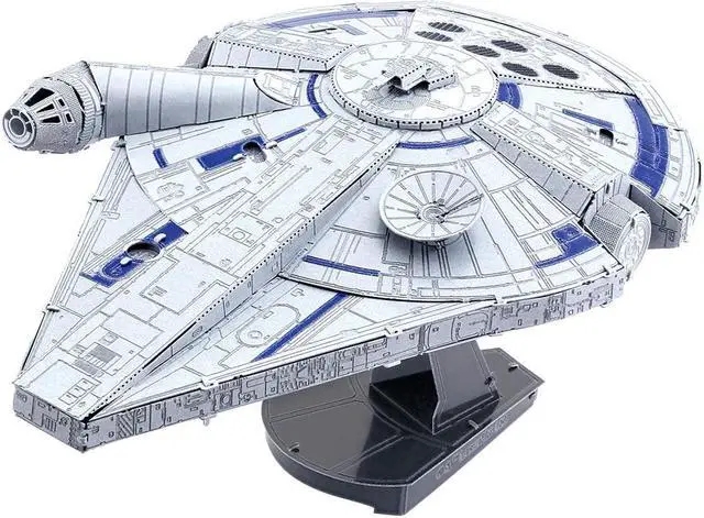 Alt view image 5 of 5 - Metal Earth Premium Series Lando's Millennium Falcon Model Kit