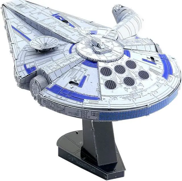 Alt view image 3 of 5 - Metal Earth Premium Series Lando's Millennium Falcon Model Kit