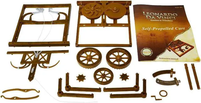 Alt view image 9 of 9 - Leonardo Da Vinci Kits - Self-Propelled Cart