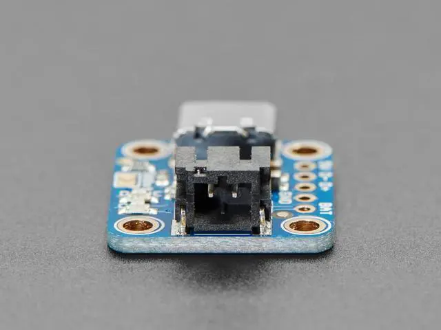 Alt view image 3 of 6 - Adafruit Micro Lipo Charger for LiPoly Batt with USB Type C Jack