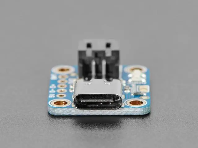 Alt view image 2 of 6 - Adafruit Micro Lipo Charger for LiPoly Batt with USB Type C Jack