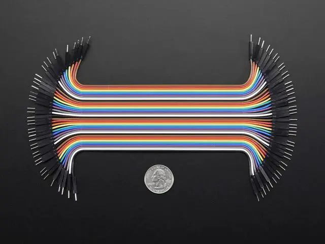 Alt view image 3 of 3 - Adafruit Premium Male/Male Jumper Wires - 40 x 6"