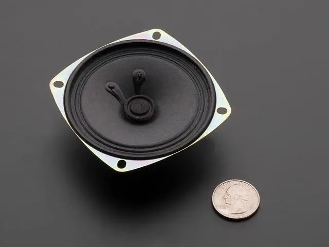 Alt view image 5 of 5 - Adafruit  3" Diameter Speaker - 8 Ohm 1 Watt