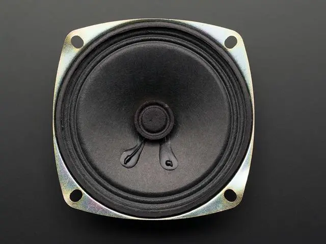 Alt view image 2 of 5 - Adafruit  3" Diameter Speaker - 8 Ohm 1 Watt