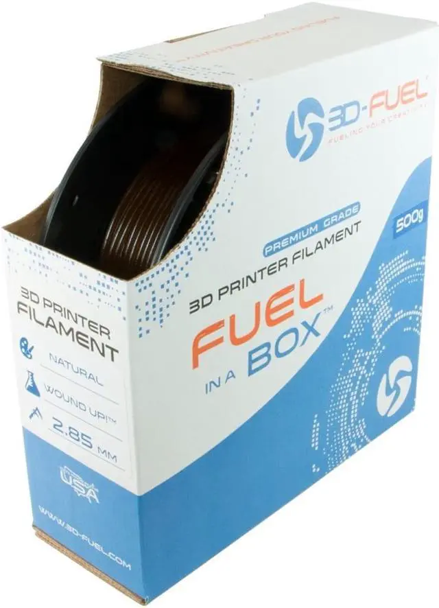 Alt view image 2 of 4 - 3D Fuel Wound Up Coffee-filled Filament - 2.85mm, 500g