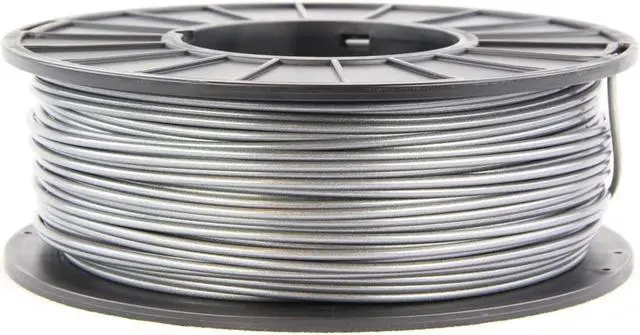 Main image of 3DMakerWorld Premium PLA Filament - 2.85mm, 1kg, Silver