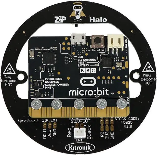 Alt view image 4 of 5 - Kitronik ZIP Halo for the BBC micro:bit