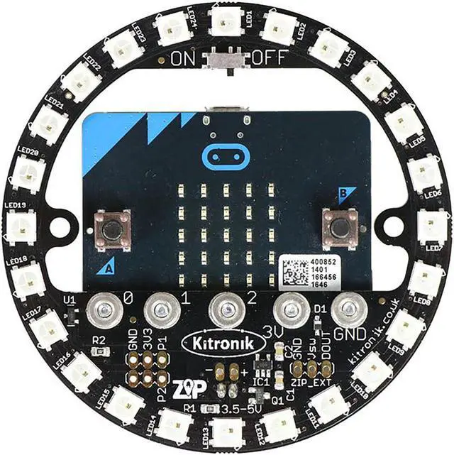 Alt view image 3 of 5 - Kitronik ZIP Halo for the BBC micro:bit