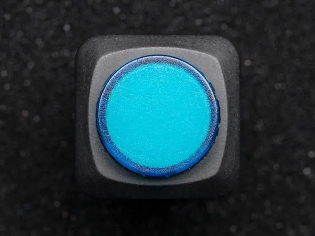Alt view image 5 of 8 - Adafruit 1477 16mm Illuminated Pushbutton - Blue Momentary
