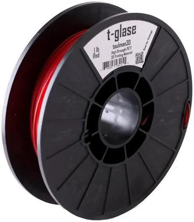 Alt view image 2 of 2 - taulman3D t-glase Filament - 2.85mm, 1lb, Red, 10 pack