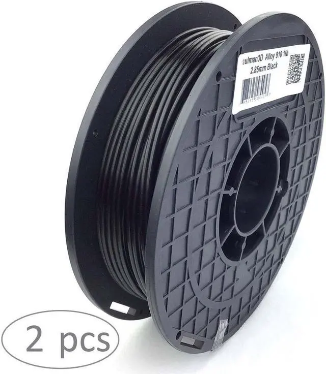 Main image of taulman3D Alloy 910 Filament - 2.85mm, 1lb, Black, 10 pack