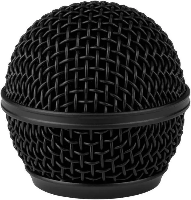 Main image of Talent DM-RGB Black Microphone Ball Head Mesh Grill