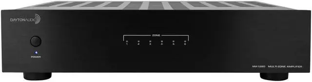 Alt view image 11 of 14 - Dayton Audio MA1260 Multi-Zone 12-Channel Amplifier 60WPC 300-8150