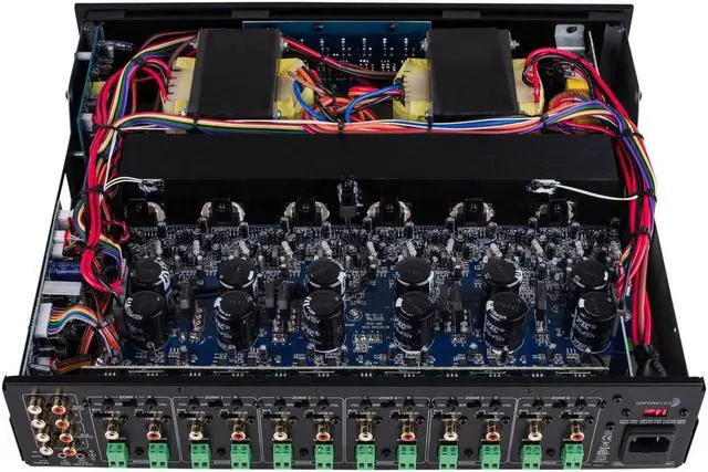 Alt view image 11 of 14 - Dayton Audio MA1240a Multi-Zone 12 Channel Amplifier 300-815