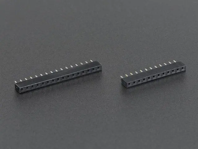 Alt view image 2 of 4 - Adafruit Short Feather Headers Kit - 12-pin and 16-pin Female Header Set