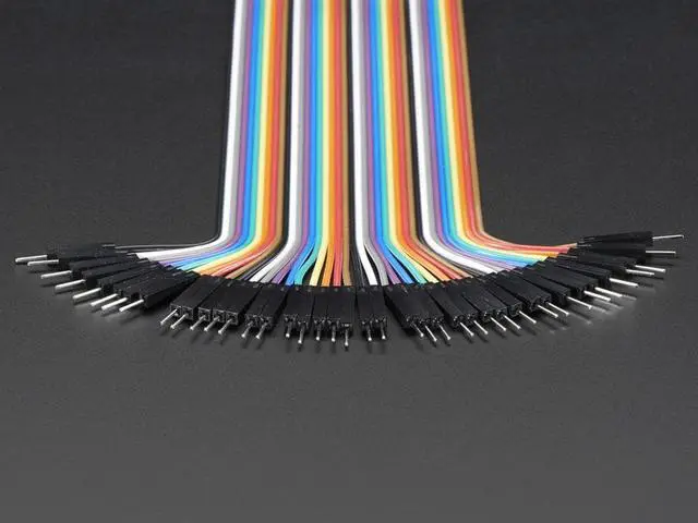 Alt view image 2 of 3 - Adafruit Premium Female/Male 'Extension' Jumper Wires - 40 x 6" (150mm)