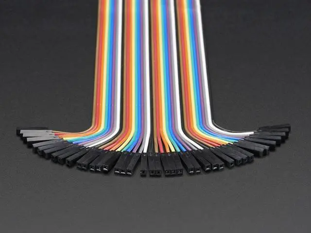 Alt view image 3 of 3 - Adafruit Premium Female/Male 'Extension' Jumper Wires - 40 x 6" (150mm)