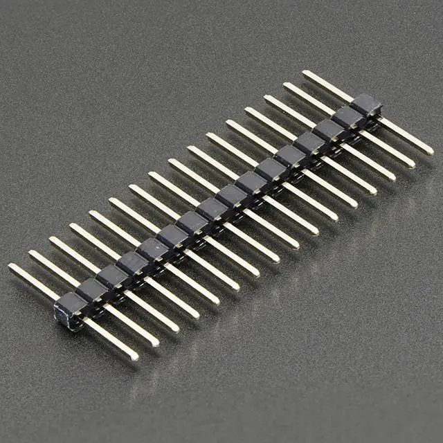 Alt view image 3 of 3 - Adafruit Extra-long break-away 0.1" 16-pin strip male header (5 pcs)