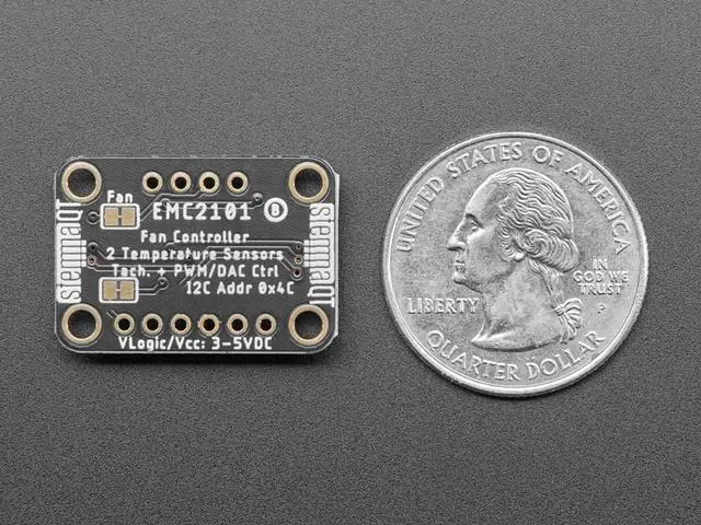 Alt view image 2 of 5 - Adafruit EMC2101 I2C PC Fan Controller and Temperature Sensor