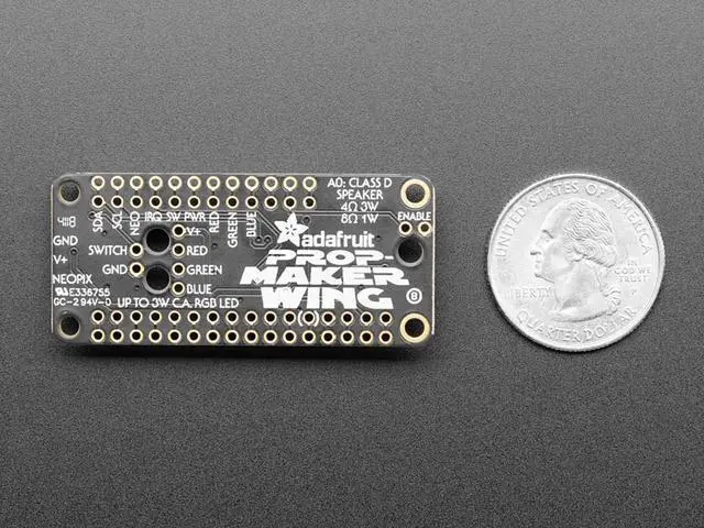 Alt view image 2 of 3 - Adafruit Prop-Maker FeatherWing