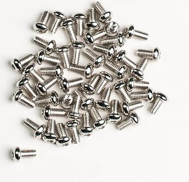 Main image of Adafruit Button Hex Machine Screw - M4 thread - 8mm long - 50 pack