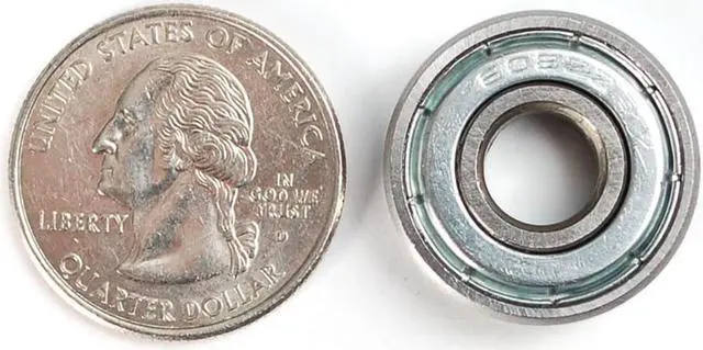 Alt view image 2 of 2 - Adafruit Radial Ball Bearing 608ZZ - Set of 4