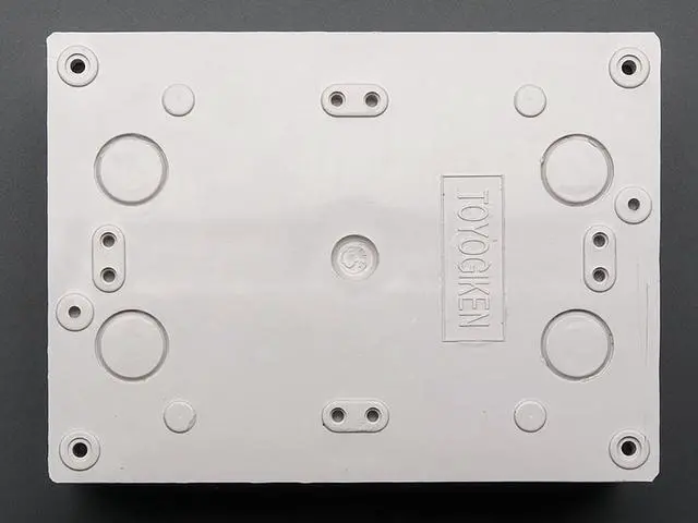 Alt view image 3 of 7 - Adafruit Large Plastic Project Enclosure - Weatherproof with Clear Top