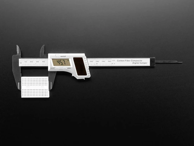 Alt view image 3 of 6 - Adafruit Solar Digital Calipers