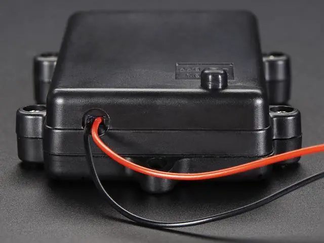 Alt view image 2 of 3 - Adafruit Waterproof 3xAA Battery Holder with On/Off Switch