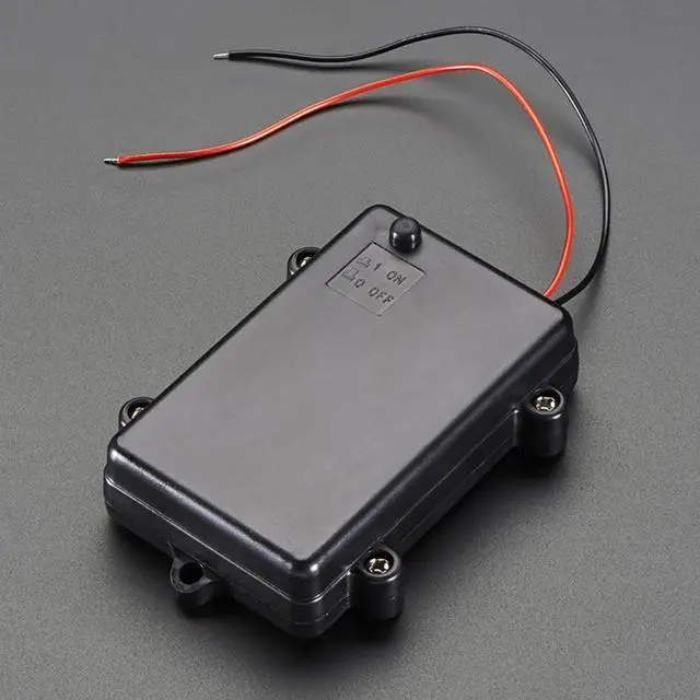 Main image of Adafruit Waterproof 3xAA Battery Holder with On/Off Switch