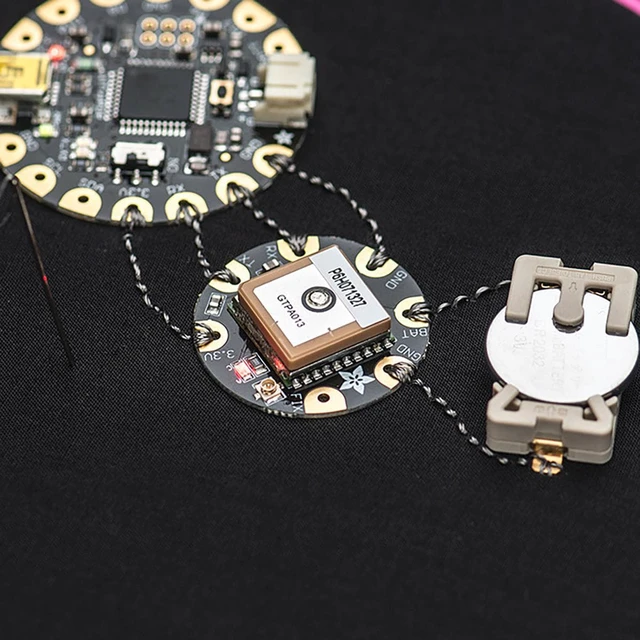 Alt view image 4 of 5 - Adafruit Flora Wearable Ultimate GPS Module