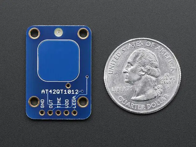 Alt view image 4 of 4 - Adafruit Standalone Toggle Capacitive Touch Sensor Breakout