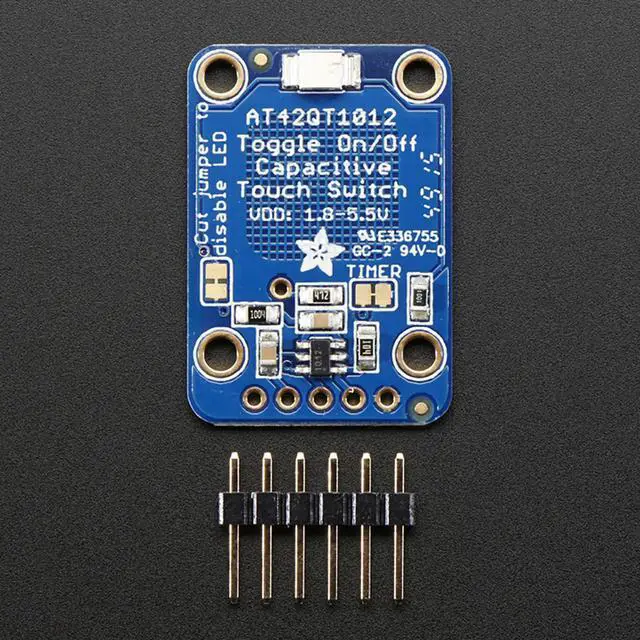 Alt view image 3 of 4 - Adafruit Standalone Toggle Capacitive Touch Sensor Breakout