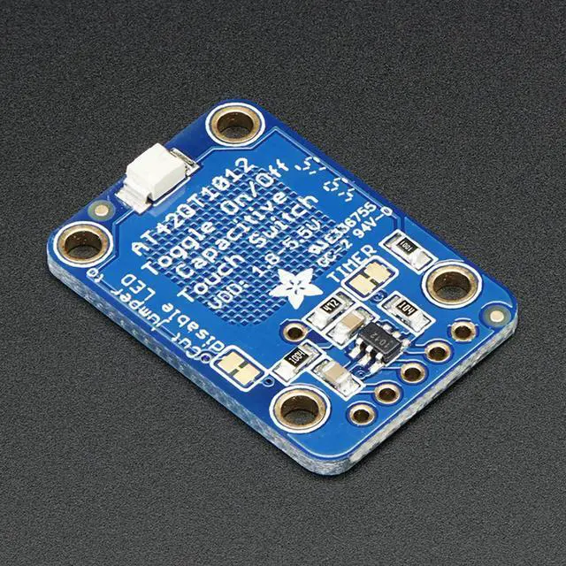 Alt view image 2 of 4 - Adafruit Standalone Toggle Capacitive Touch Sensor Breakout