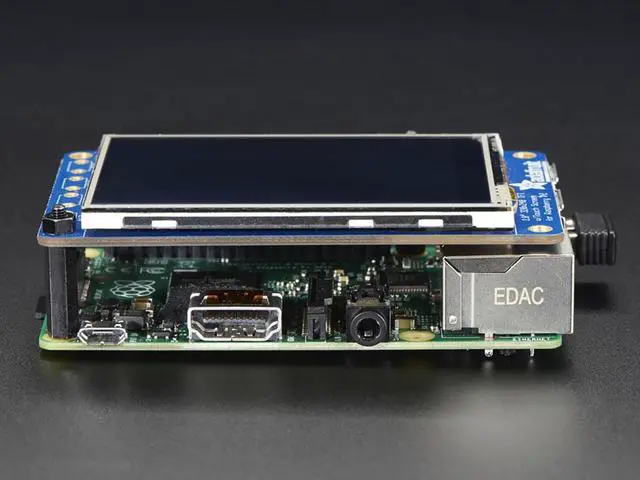 Alt view image 4 of 4 - Adafruit Brass M2.5 Standoffs 16mm tall - Black Plated (2 pack)