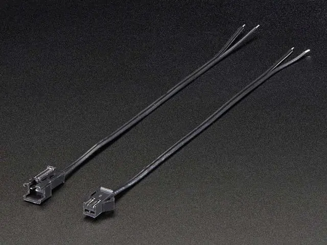 Alt view image 4 of 4 - Adafruit 2-pin JST SM Plug + Receptacle Cable Set