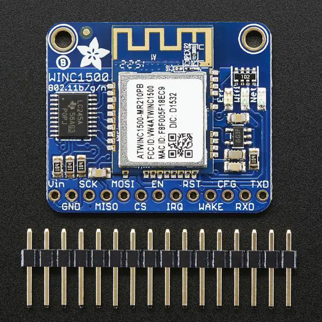 Alt view image 3 of 5 - Adafruit ATWINC1500 WiFi Breakout