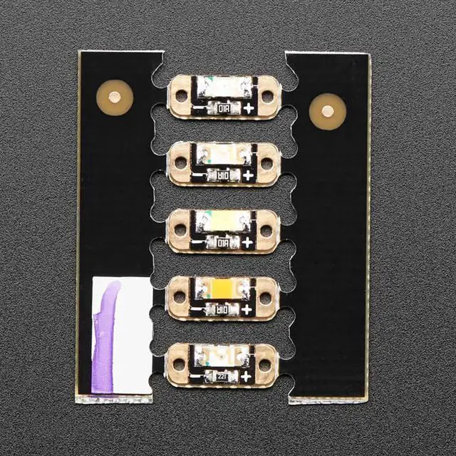 Alt view image 4 of 4 - Adafruit LED Sequins - Multicolor (5 pack)