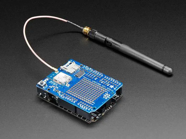 Alt view image 4 of 4 - Adafruit WINC1500 WiFi Shield with uFL Connector